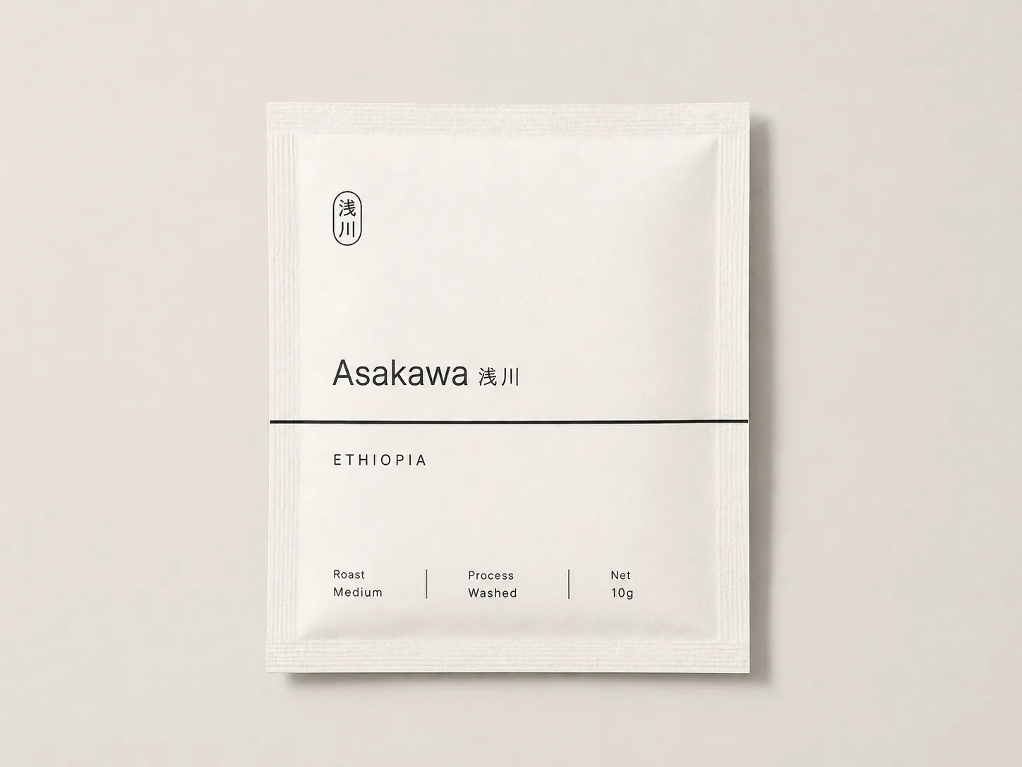 Single drip pack — Ethiopia, medium roast, washed