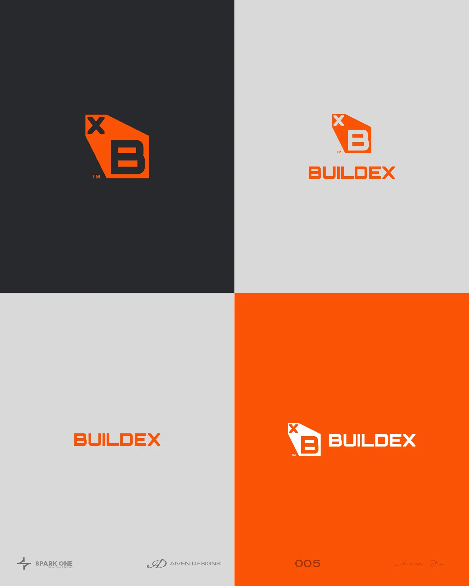 Buildex — identity for a construction company, picture 5 of 10