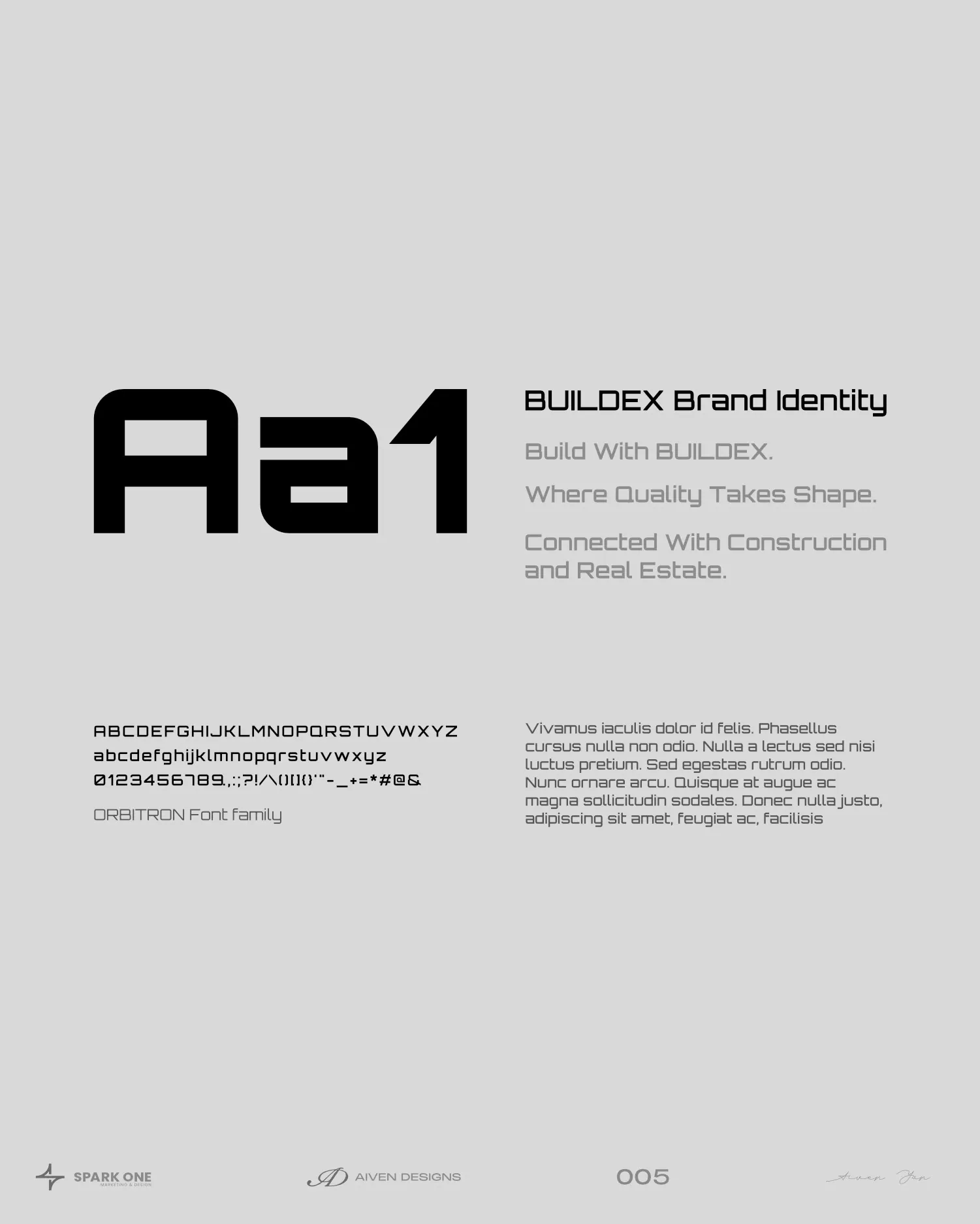 Buildex — identity for a construction company, picture 6 of 10