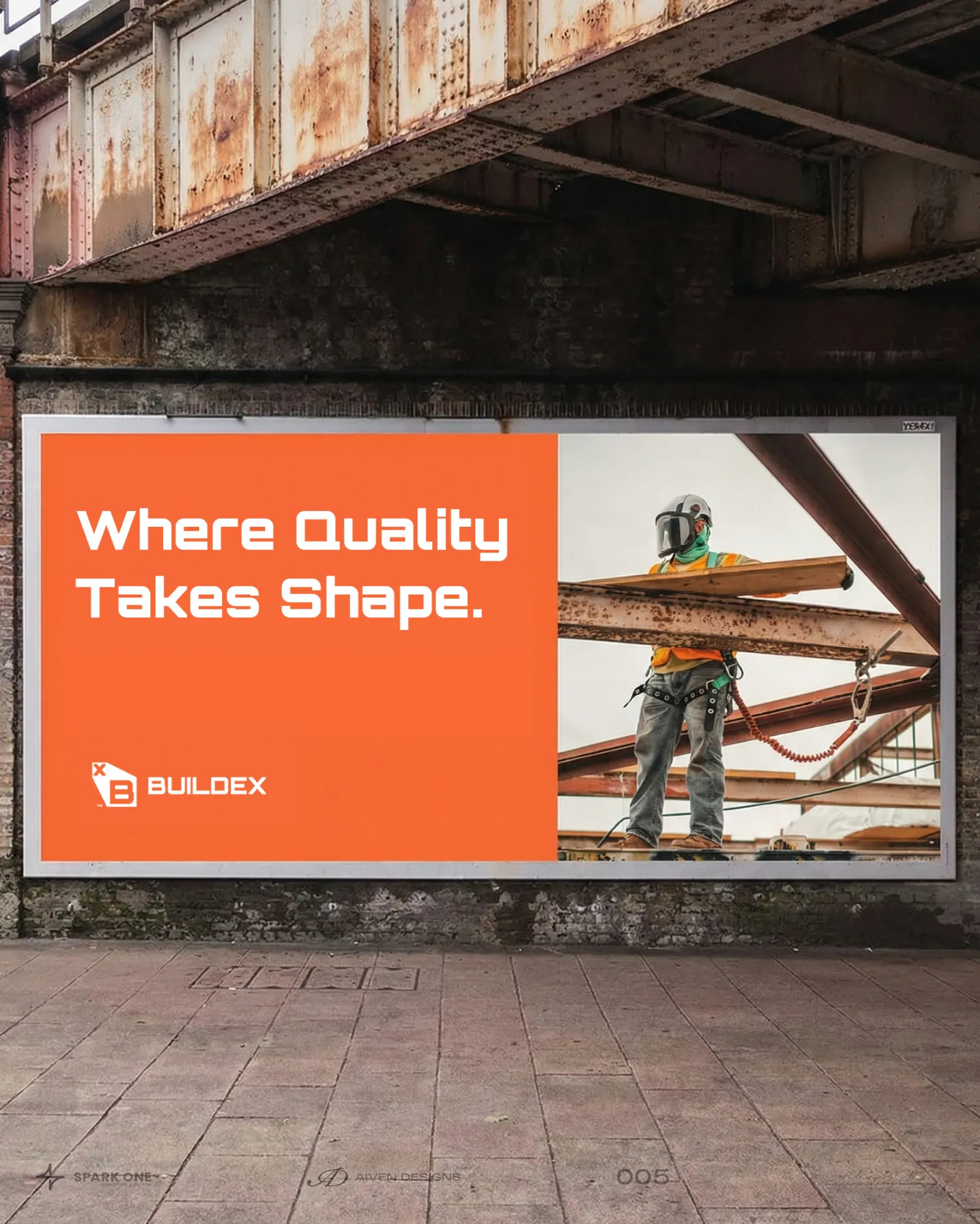 Buildex — identity for a construction company, picture 9 of 10