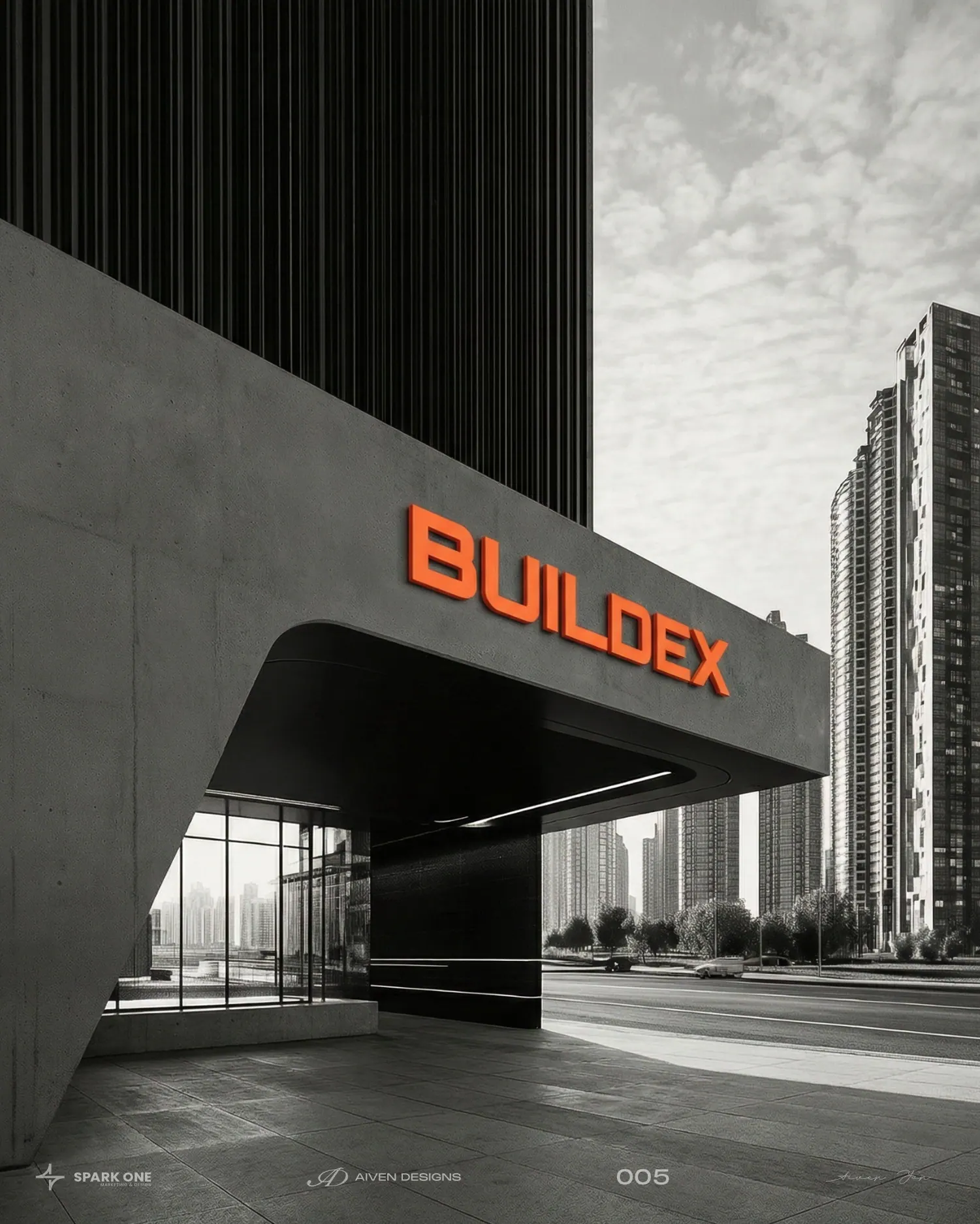Buildex — identity for a construction company, picture 10 of 10