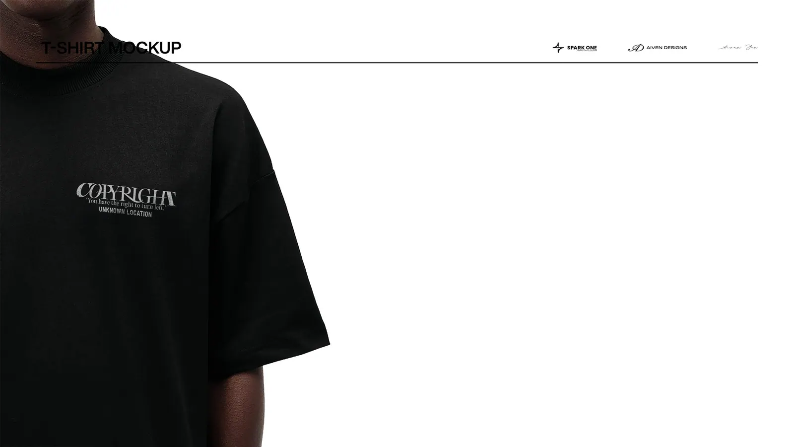 COPYRIGHT — brand guidelines for a clothing brand, picture 7 of 8