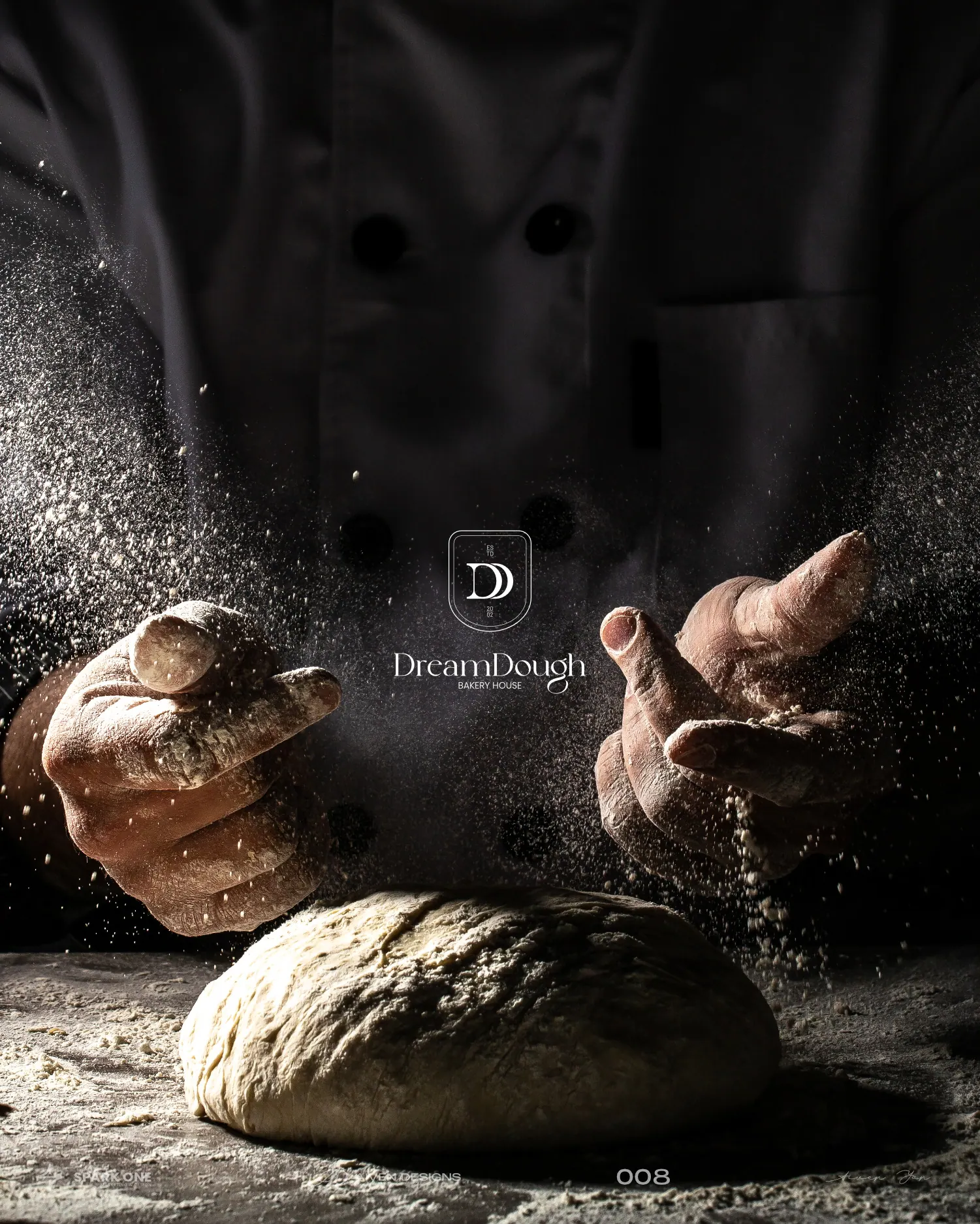 DreamDough — identity for a bakery, picture 5 of 10