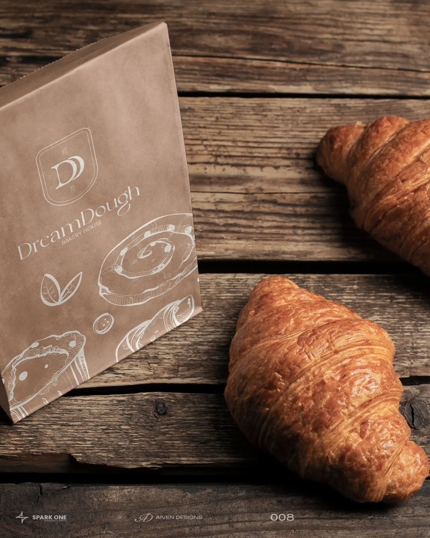 DreamDough — identity for a bakery, picture 10 of 10