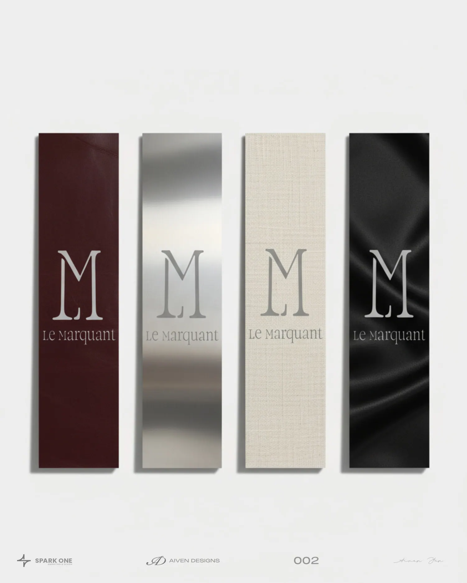 Le Marquant — identity for a fine-dining restaurant, picture 2 of 10