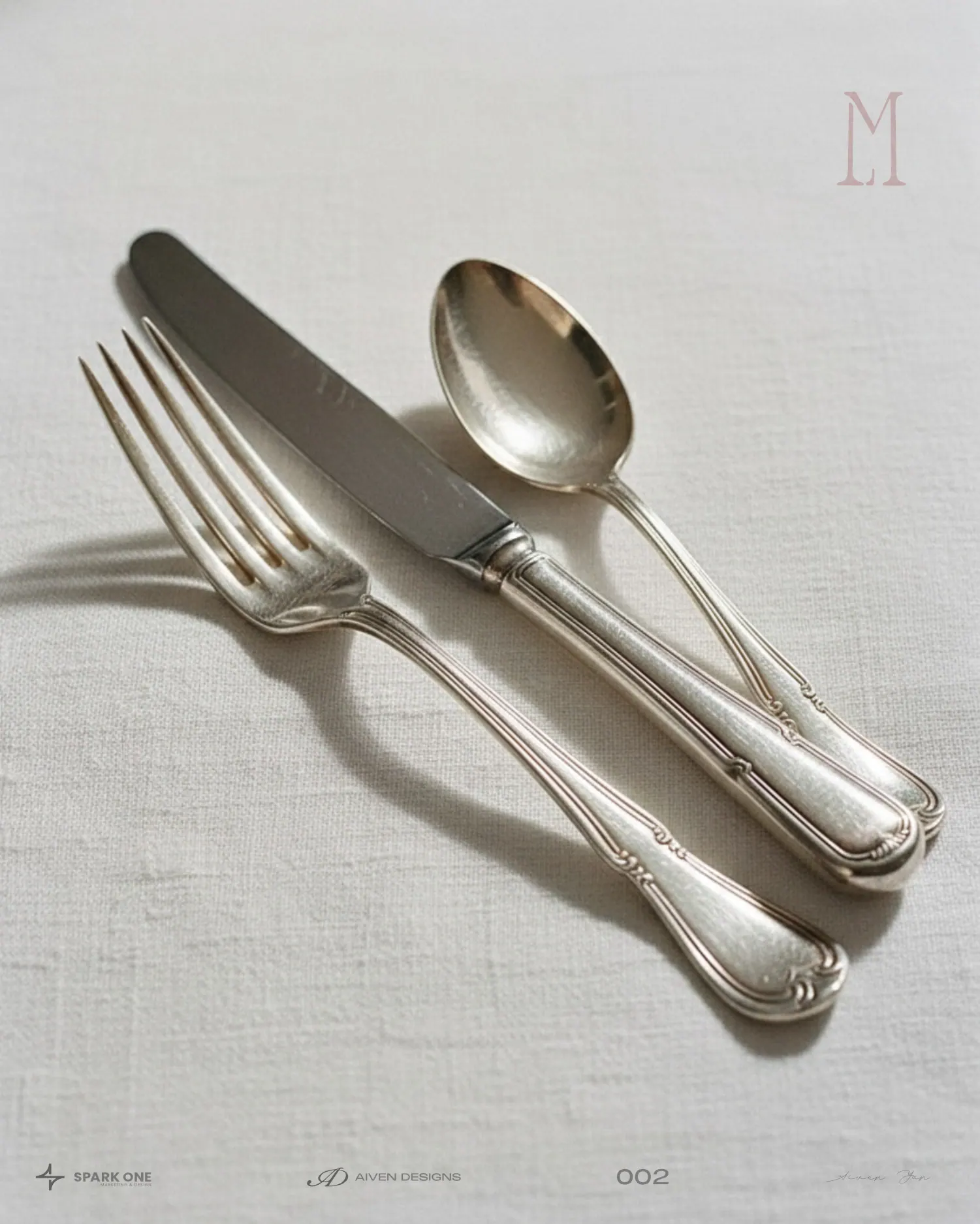 Le Marquant — identity for a fine-dining restaurant, picture 8 of 10