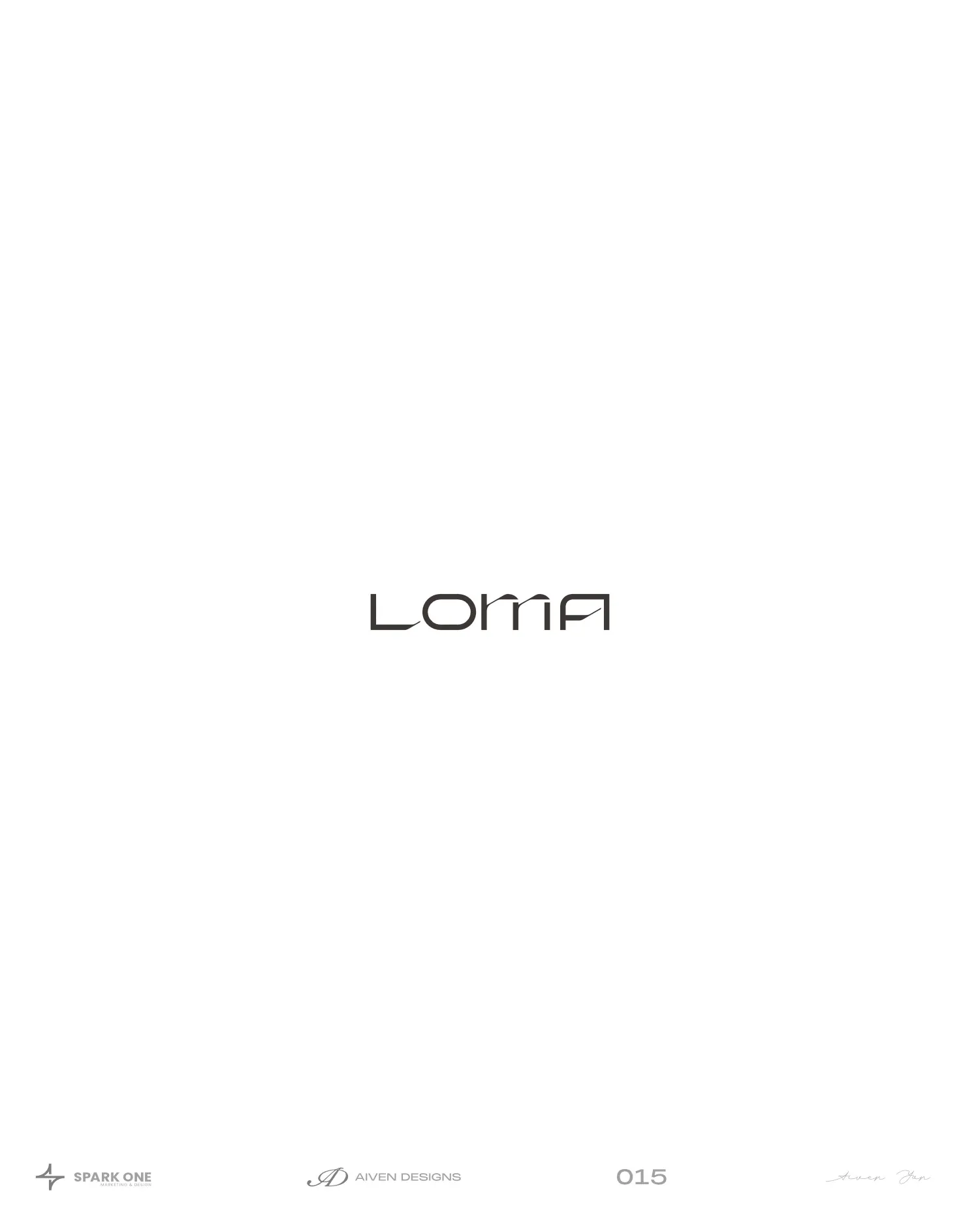 LOMA — identity for a bathroom and sanitary ware brand, picture 1 of 9