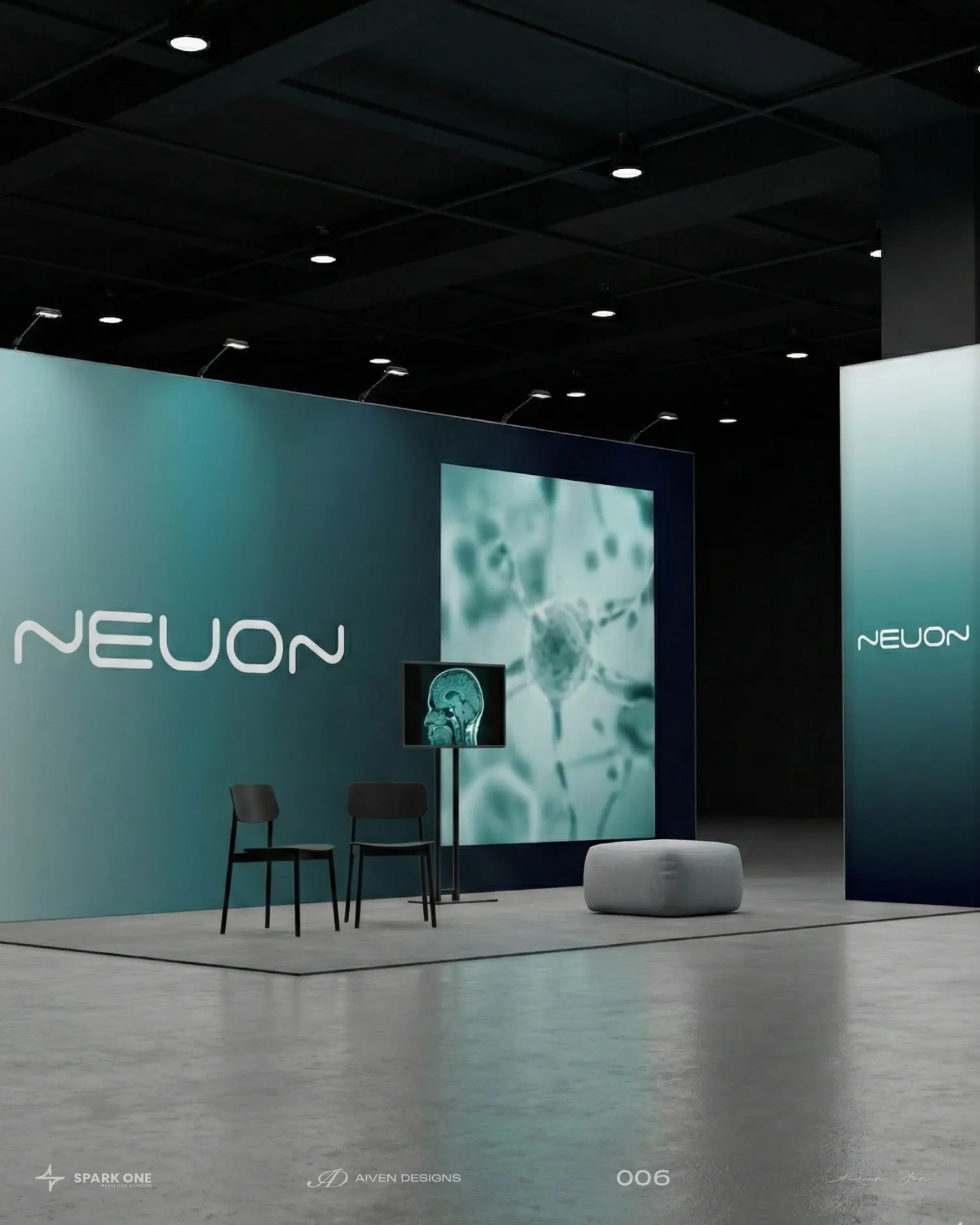 NEUON — identity for a biotechnology company, picture 7 of 10