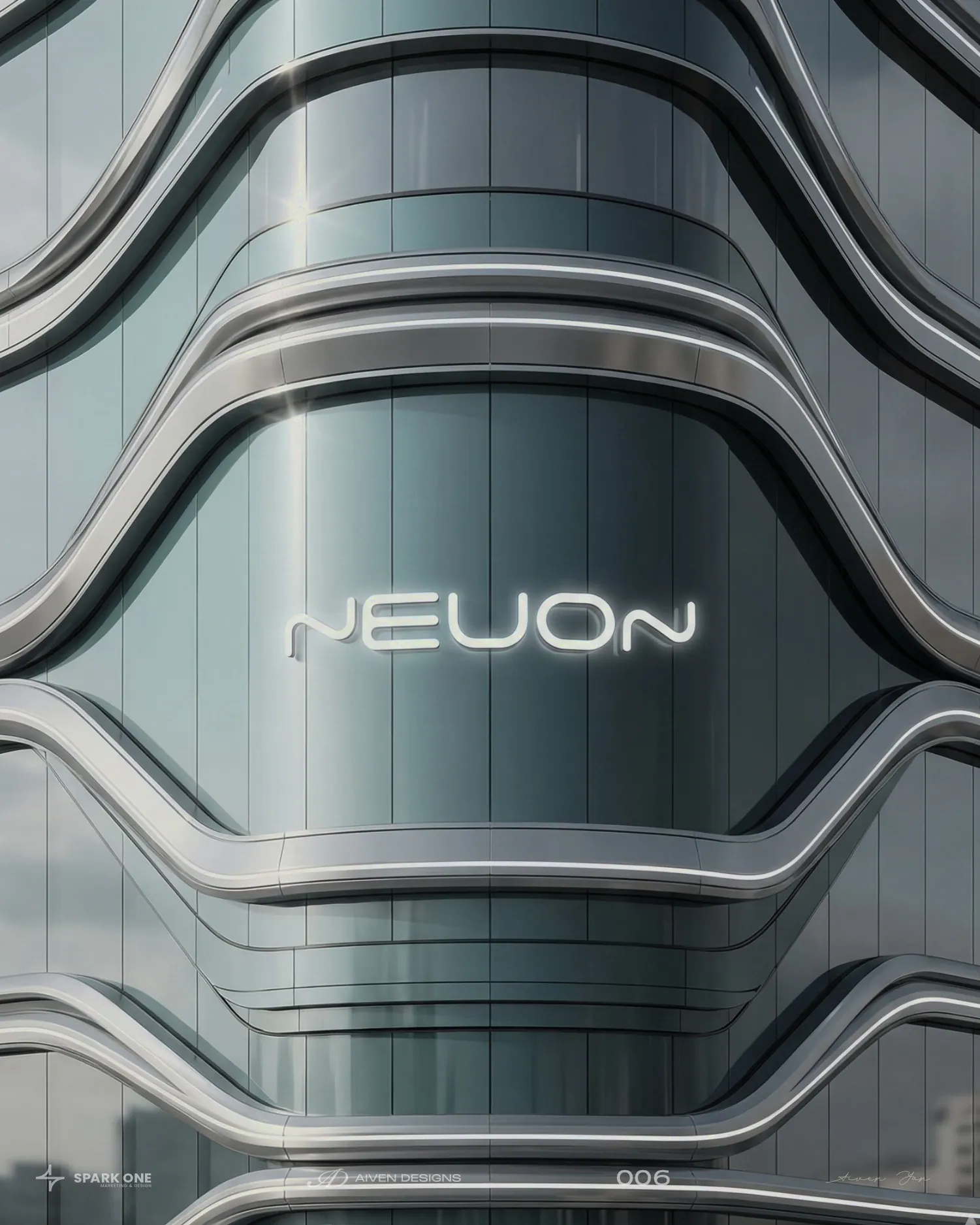 NEUON — identity for a biotechnology company, picture 10 of 10