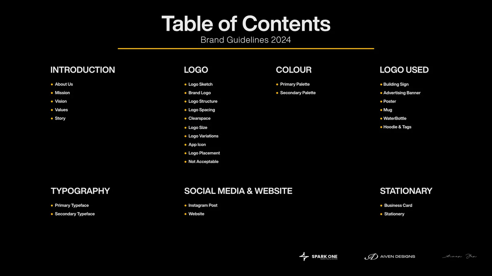 Ooo Studio — brand guidelines for a creative studio, picture 2 of 6