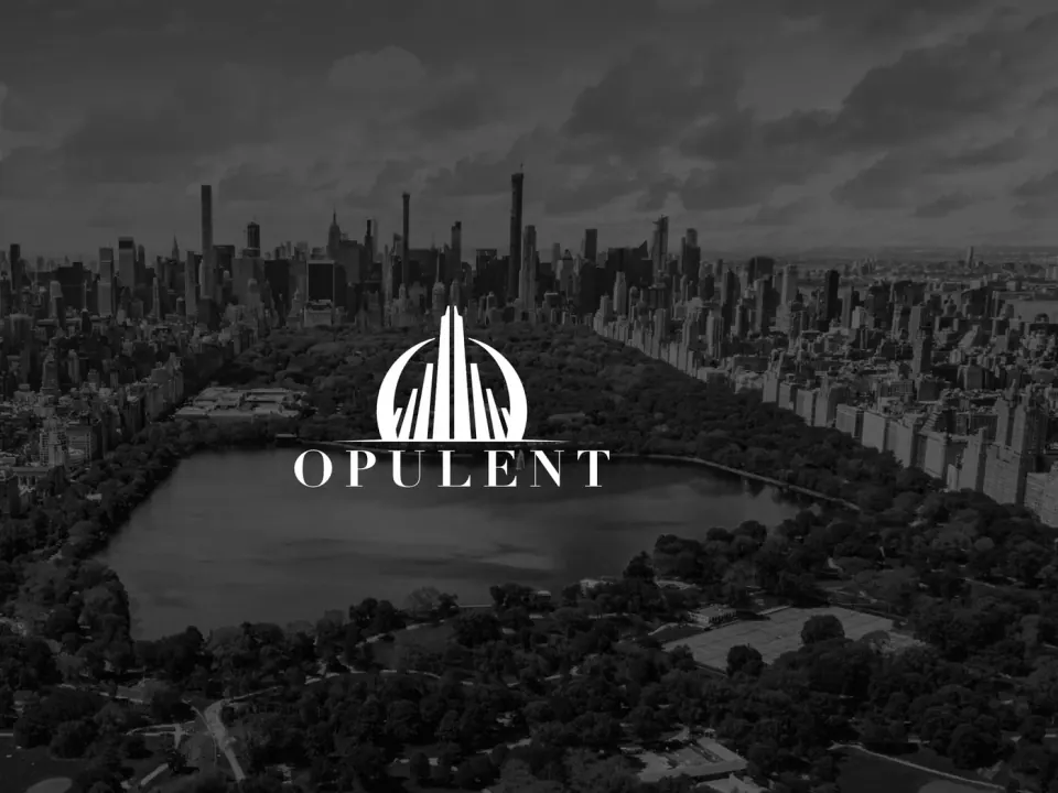 Opulent — identity for a real estate company, picture 1 of 10