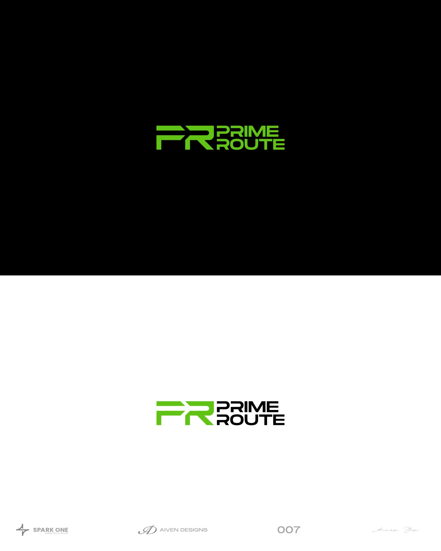 PrimeRoute — identity for a logistics company, picture 4 of 10