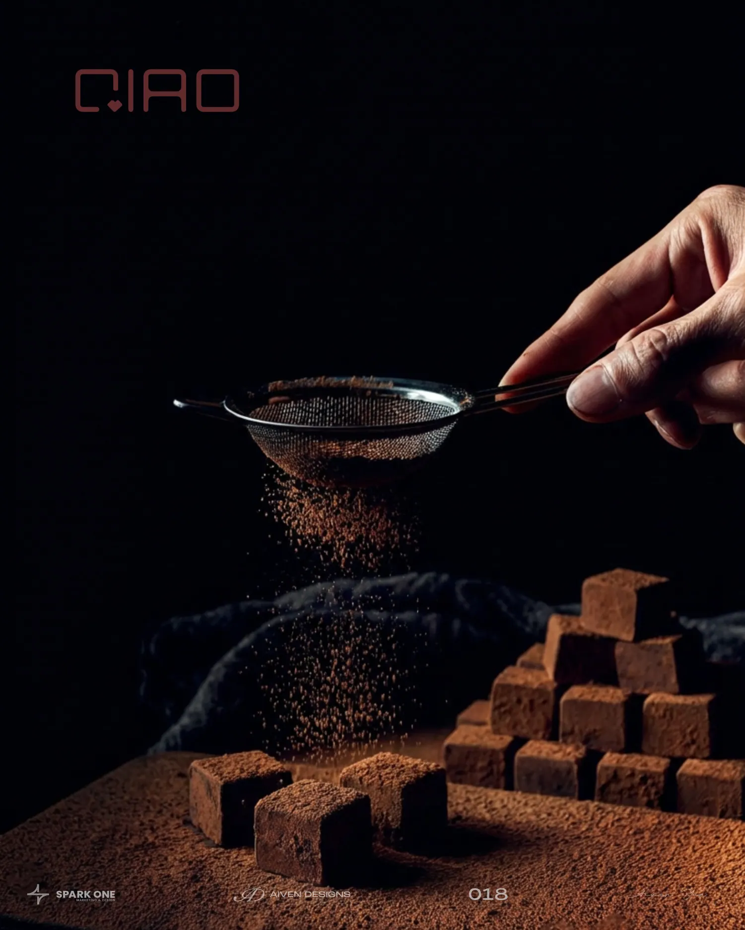 QIAO — identity for a premium chocolate brand, picture 3 of 9