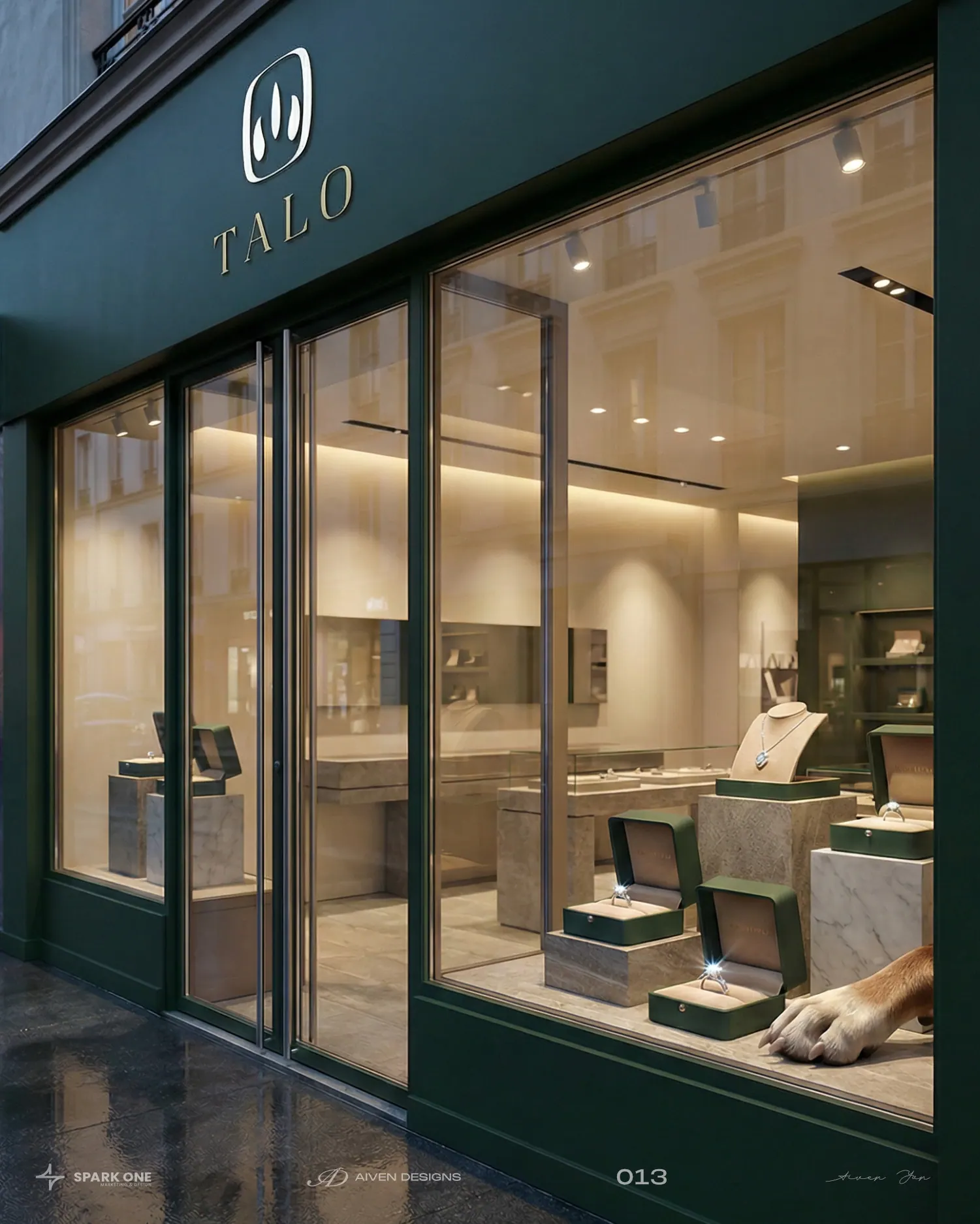 TALO — identity for a jewellery brand, picture 7 of 7