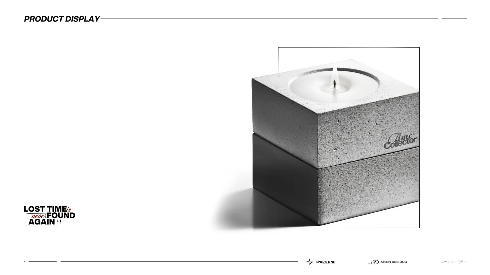 Time Collector — brand guidelines for a scented candle brand, picture 3 of 6