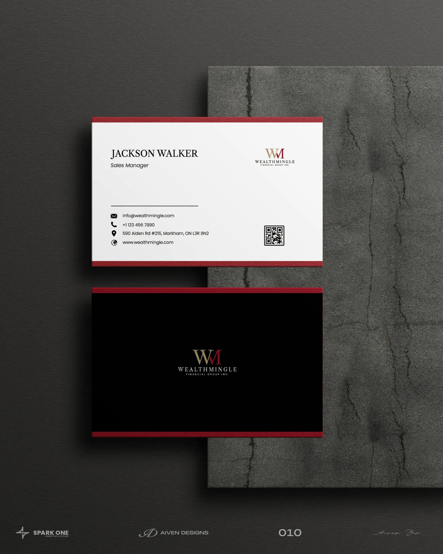 Wealthmingle — identity for a financial group, picture 5 of 10