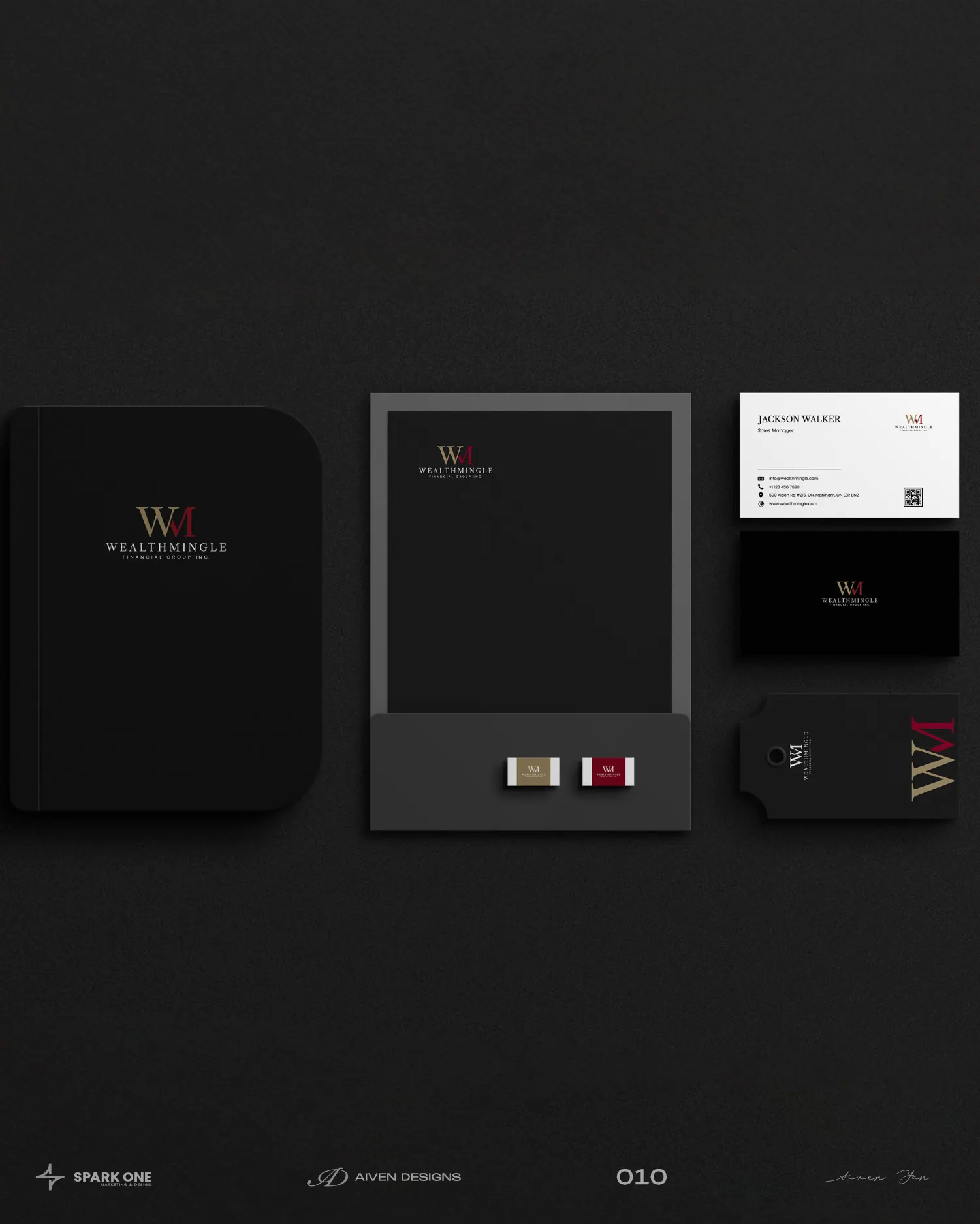 Wealthmingle — identity for a financial group, picture 9 of 10